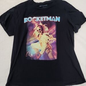 Rocketman Tee with Vibrant Graphic Design